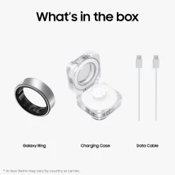Samsung Galaxy Ring - Titanium Silver Storlek 10