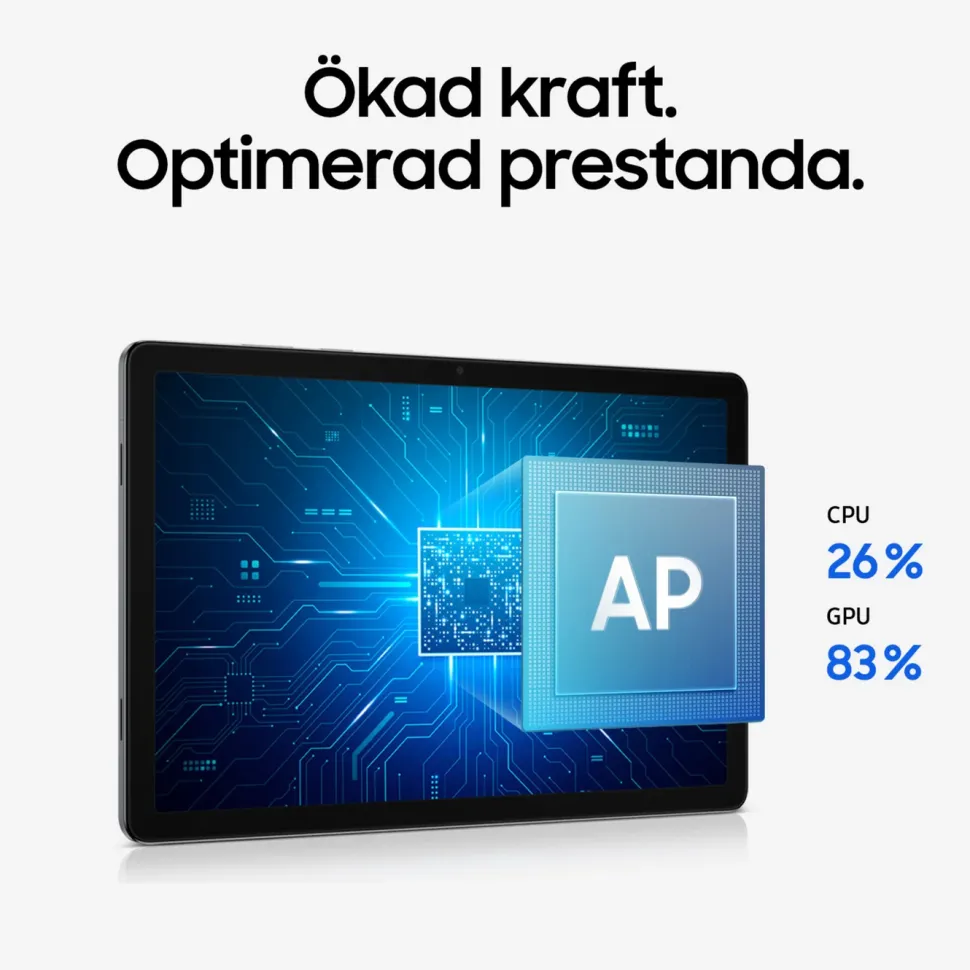 Samsung Galaxy Tab A11+ 11" surfplatta 5G 256 GB
