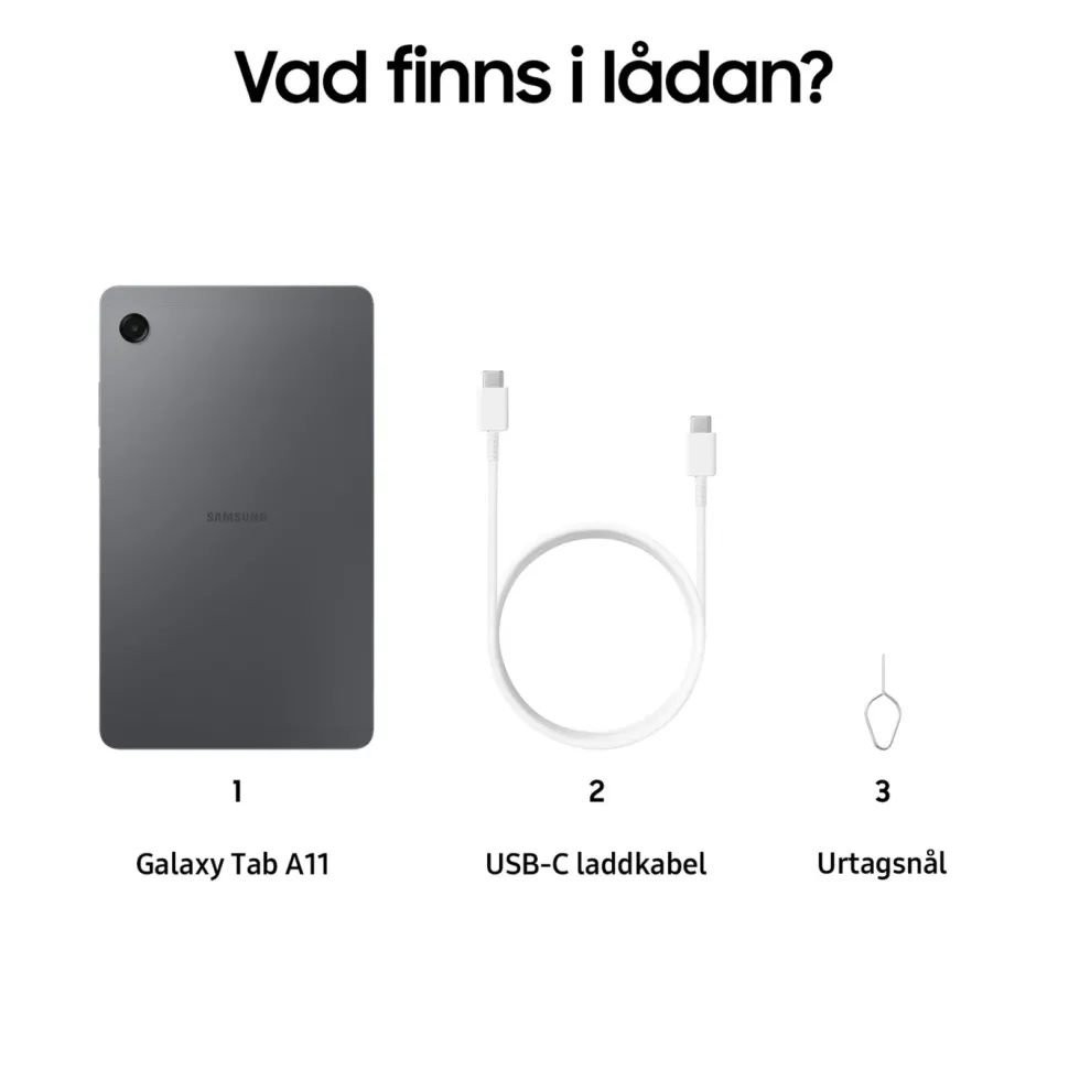 Samsung Galaxy Tab A11 8,7" surfplatta LTE 64 GB