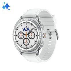 Samsung Galaxy Watch8 Classic 46mm Bluetooth Vit