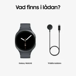 Samsung Galaxy Watch8 40mm Bluetooth + 4G Graphite