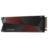 Samsung 990 PRO PCle 4.0 NVMe M.2 SSD med kylfläns 2 TB