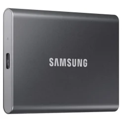 Samsung T7 Extern SSD-disk 1 TB Grå