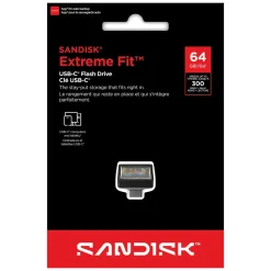 Sandisk Extreme Fit – USB-C-minne 64 GB
