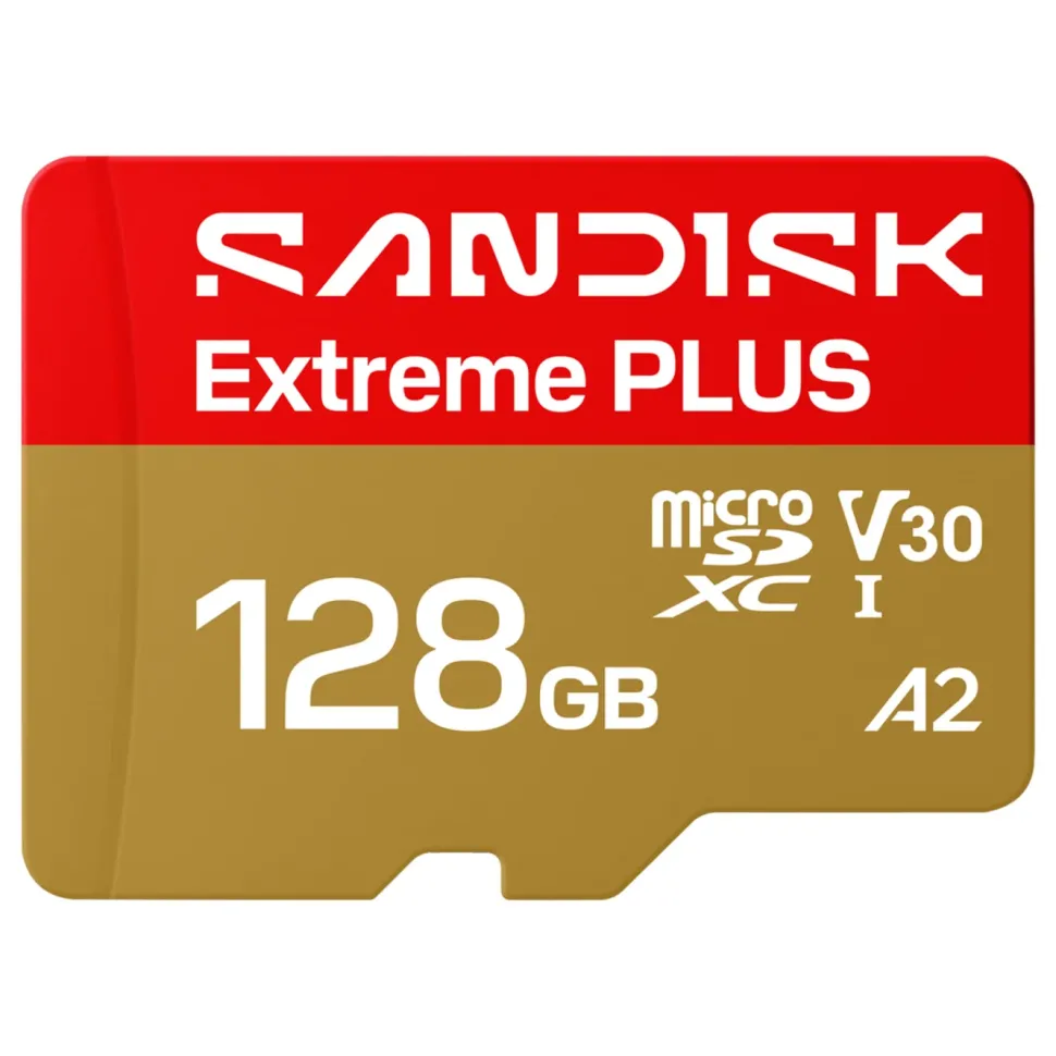 Sandisk Extreme PLUS microSDXC 128 GB – 250/120 MB/s