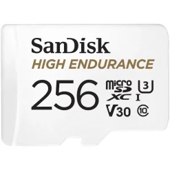 Sandisk High Endurance Micro-SD-kort 256 GB