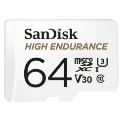 Sandisk High Endurance Micro-SD-kort 64 GB