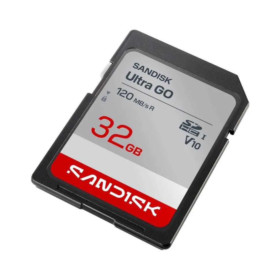 Sandisk Ultra Go SDHC-minneskort 32 GB