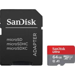 Sandisk Ultra Micro-SD-kort 64 GB SDXC