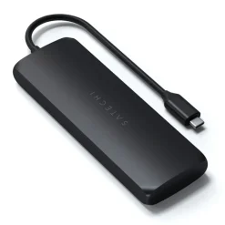 Satechi USB-C Multiadapter med SSD-plats Svart