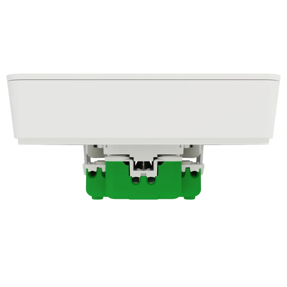 Schneider Electric Exxact Jordat vägguttag med USB-portar Vit