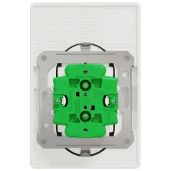 Schneider Electric Exxact Jordat vägguttag med USB-portar Vit