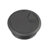 Schneider Electric Kabelgenomföring för bord 60 mm Svart 2-pack