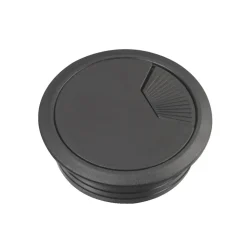 Schneider Electric Kabelgenomföring för bord 60 mm Svart 2-pack