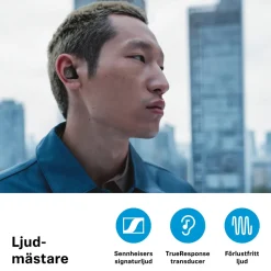 Sennheiser Momentum True Wireless 4 in-ear-hörlurar