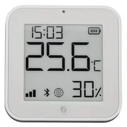 Shelly BLU H&T Display ZB sensor Vit