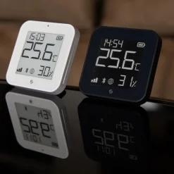 Shelly BLU H&T Display ZB sensor Svart