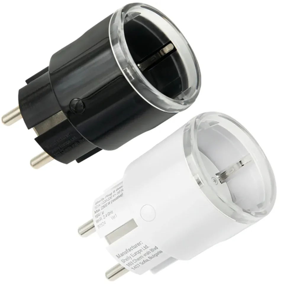 Shelly Plug S Gen3 smart kontakt Vit