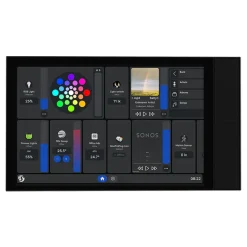 Shelly Wall Display XL smart kontrollpanel Svart