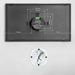 Shelly Wall Display XL smart kontrollpanel Grå