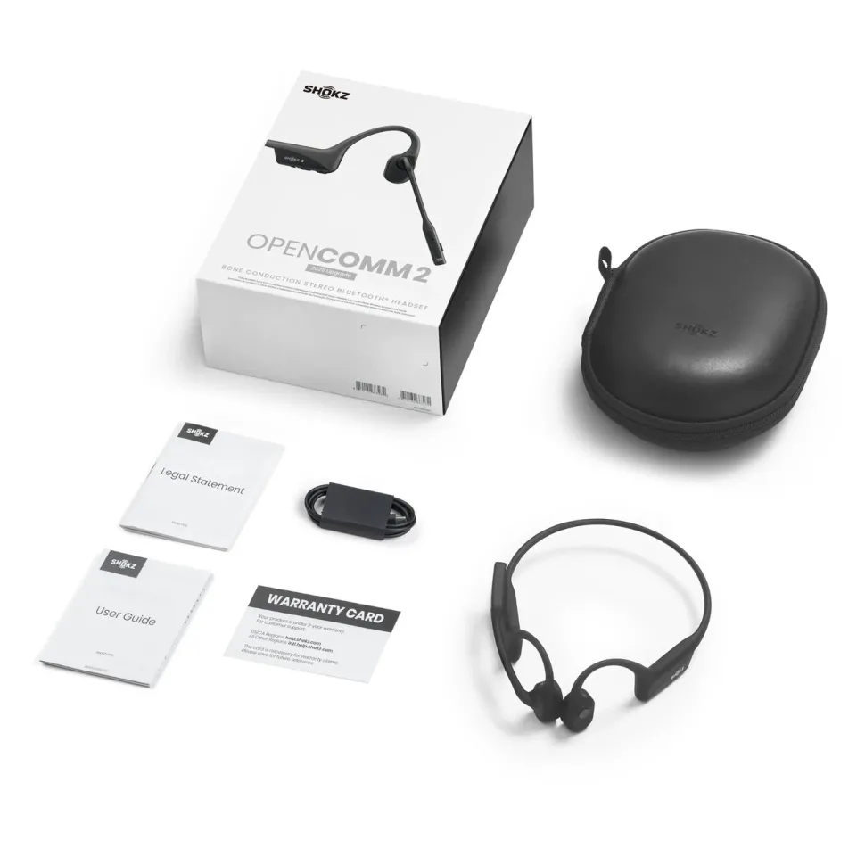 Shokz OpenComm2 Trådlösa hörlurar