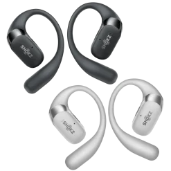 Shokz OpenFit 2+ open-ear-hörlurar Grå