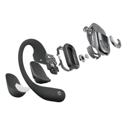 Shokz OpenFit 2+ open-ear-hörlurar Svart