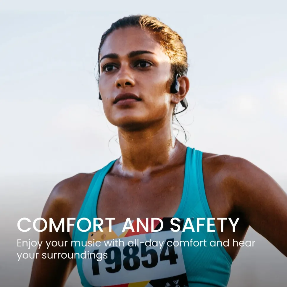Shokz OpenRun Mini Trådlösa hörlurar USB-C
