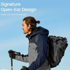 Shokz OpenRun Pro 2 Mini Trådlösa hörlurar Svart