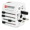 Skross Ojordad reseadapter Universal med USB