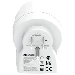 Skross Reseadapter Europa till USA USB AC PD 20W