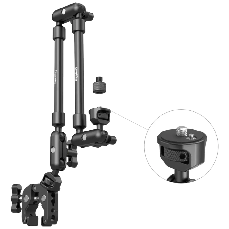 SmallRig Magic Arm-kit med krabbklämma och mobilhållare 56 cm
