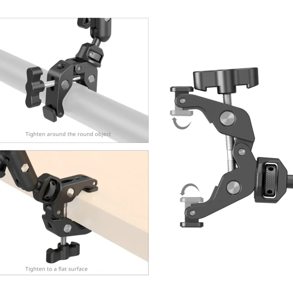SmallRig Magic Arm-kit med krabbklämma och mobilhållare 56 cm