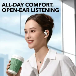 Soundcore AeroFit 2 Open-Ear hörlurar Vit