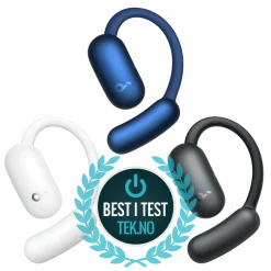 Soundcore AeroFit 2 Open-Ear hörlurar Svart