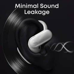 Soundcore AeroFit 2 Pro open ear-hörlurar med brusreducering Vit