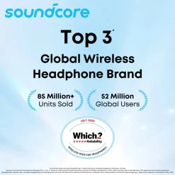 Soundcore AeroFit 2 Pro open ear-hörlurar med brusreducering Vit