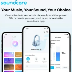 Soundcore C50i trådlösa open ear-hörlurar Vit