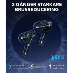 Soundcore Liberty 4 Pro trådlösa hörlurar med brusreducering Black