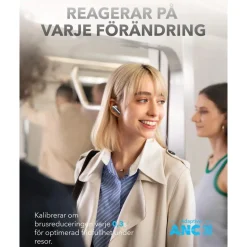 Soundcore Liberty 4 Pro trådlösa hörlurar med brusreducering White