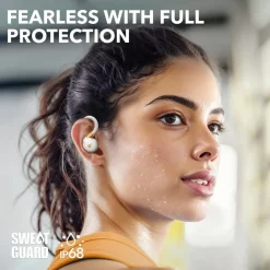 Soundcore Sport X20 trådlösa hörlurar med brusreducering White