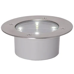 Star Trading Solcellsspotlight Decklight Silver