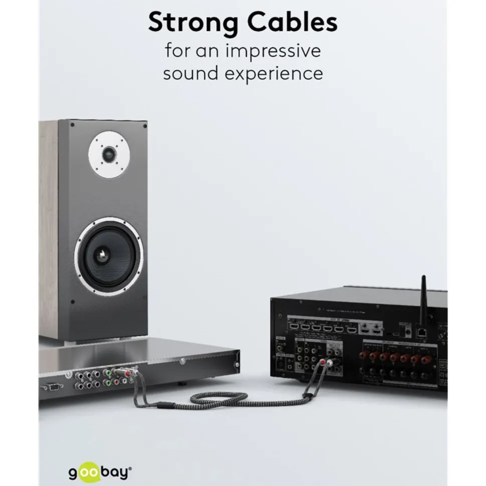 Stereo RCA-kabel 5 m