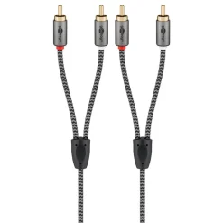 Stereo RCA-kabel 1 m