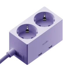 Sudio Brick grenuttag med GaN-laddning 30 W Lila
