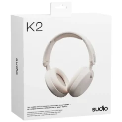 Sudio K2 trådlösa over-ear-hörlurar Vit