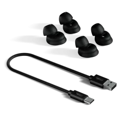 Supra ZERO-TX2 Mini trådlösa in-ear-hörlurar Svart