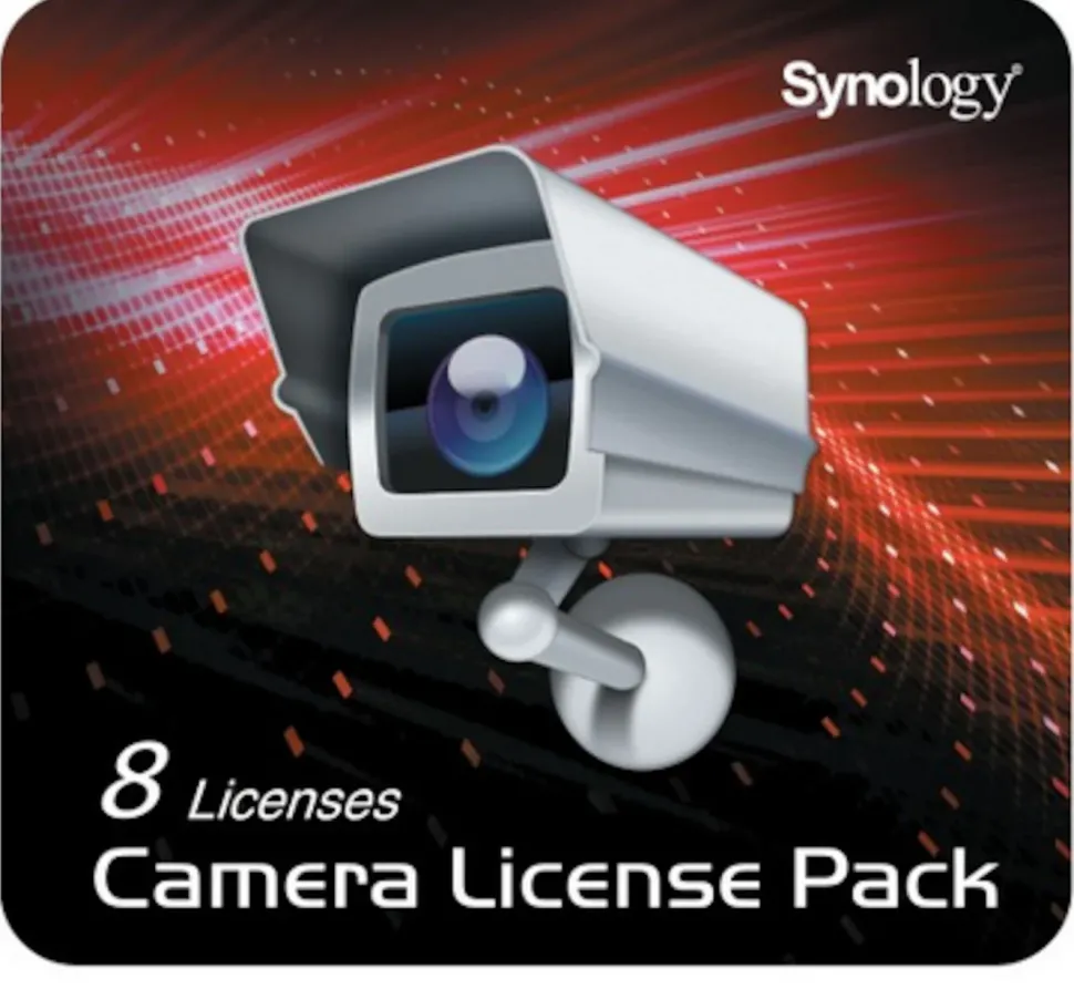 Synology Surveillance Station 8 kameralicenser