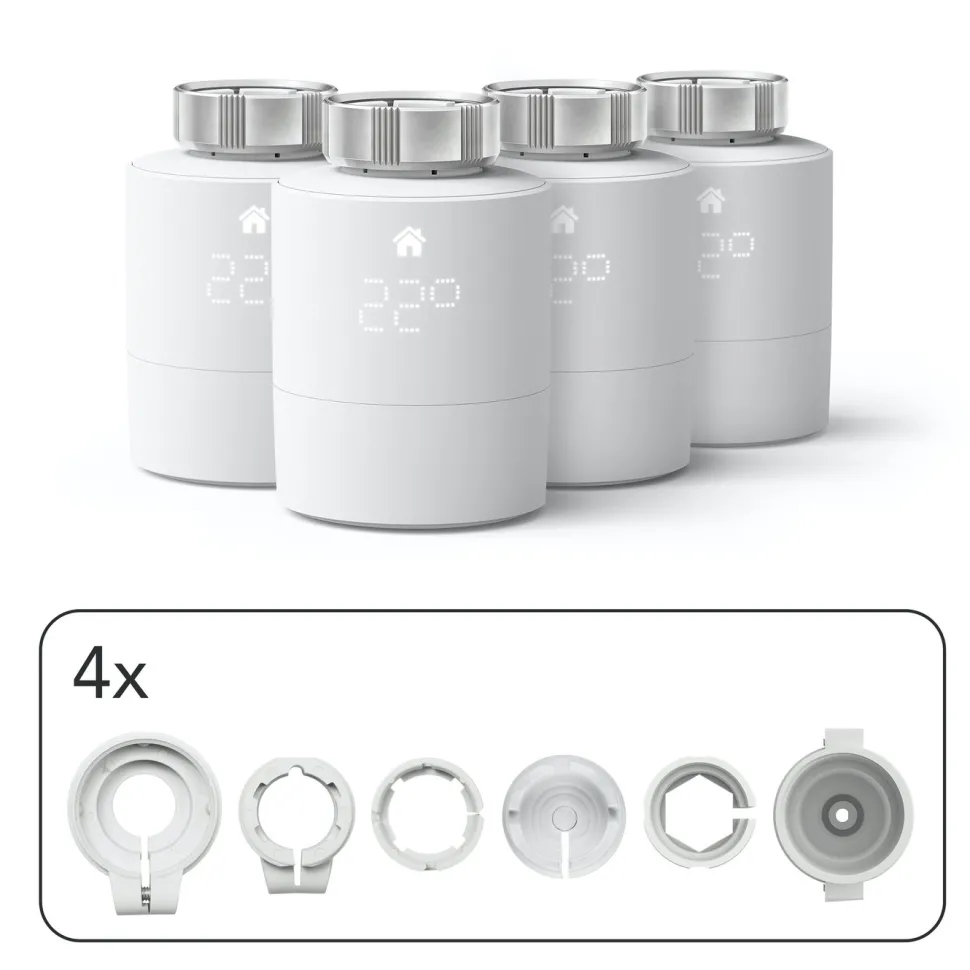 tado Extra termostat till Radiator V3+ 4-pack