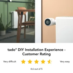 tado Smart Radiator Thermostat X 1-pack